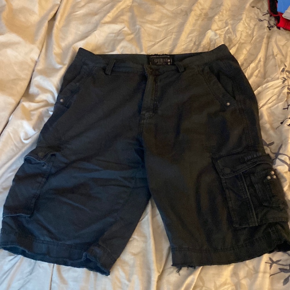 Navy Cargo Shorts